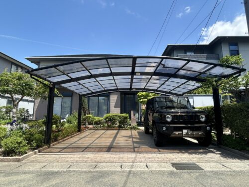 [浜松市] 三協アルミ「スカイリード」に注目の最新「シルバーポリカ」を採用！